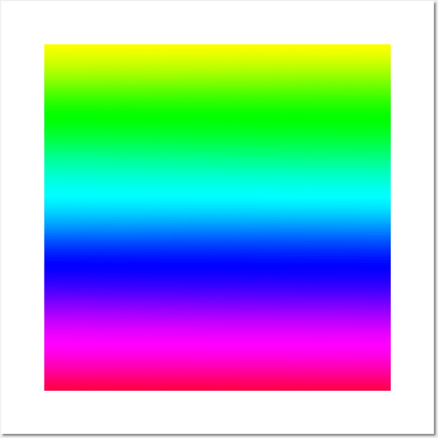 COLOR GRADIENT #2 (psychedelic) Wall Art by RickTurner